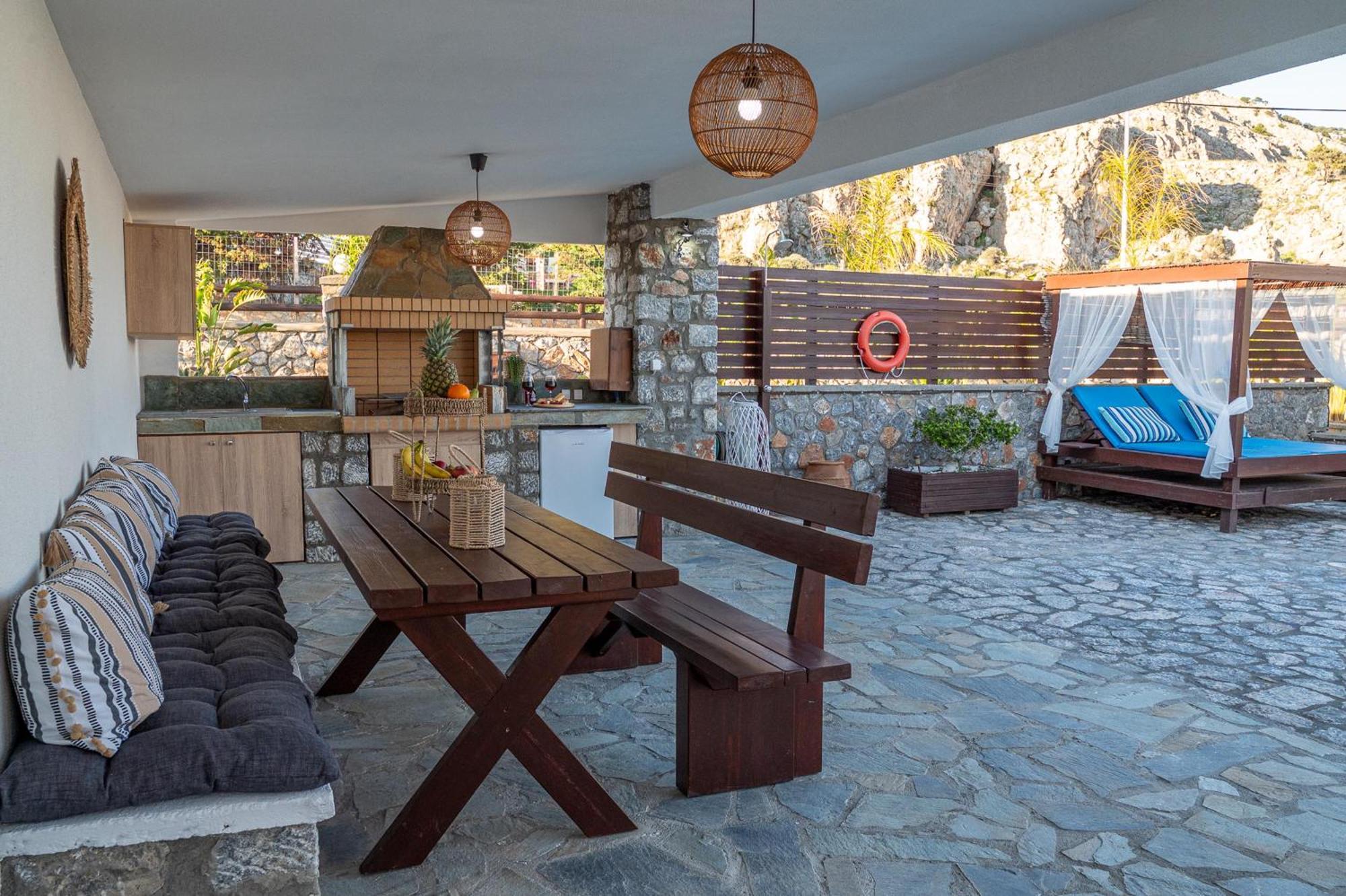 Maripaul Family Villa Лардос Екстериор снимка