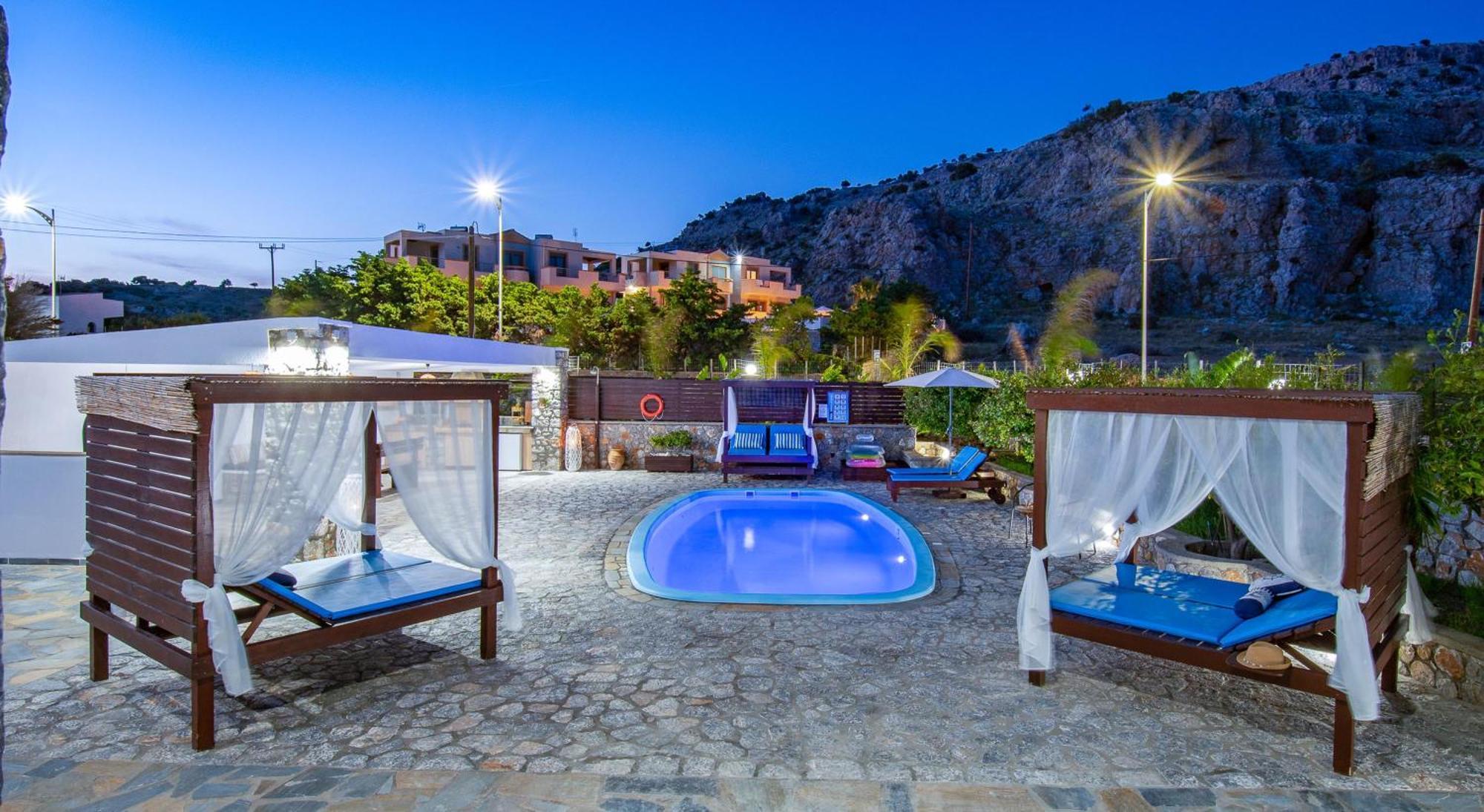 Maripaul Family Villa Лардос Екстериор снимка