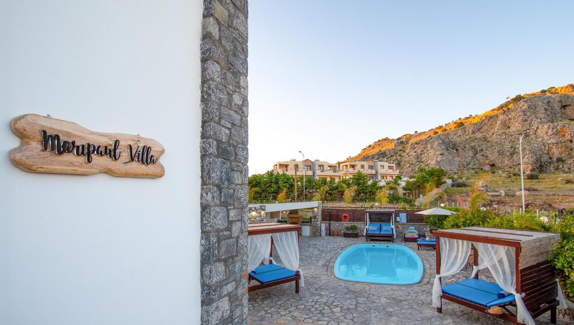 Maripaul Family Villa Лардос Екстериор снимка