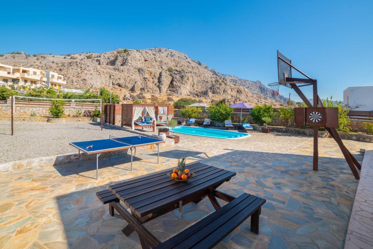 Maripaul Family Villa Лардос Екстериор снимка